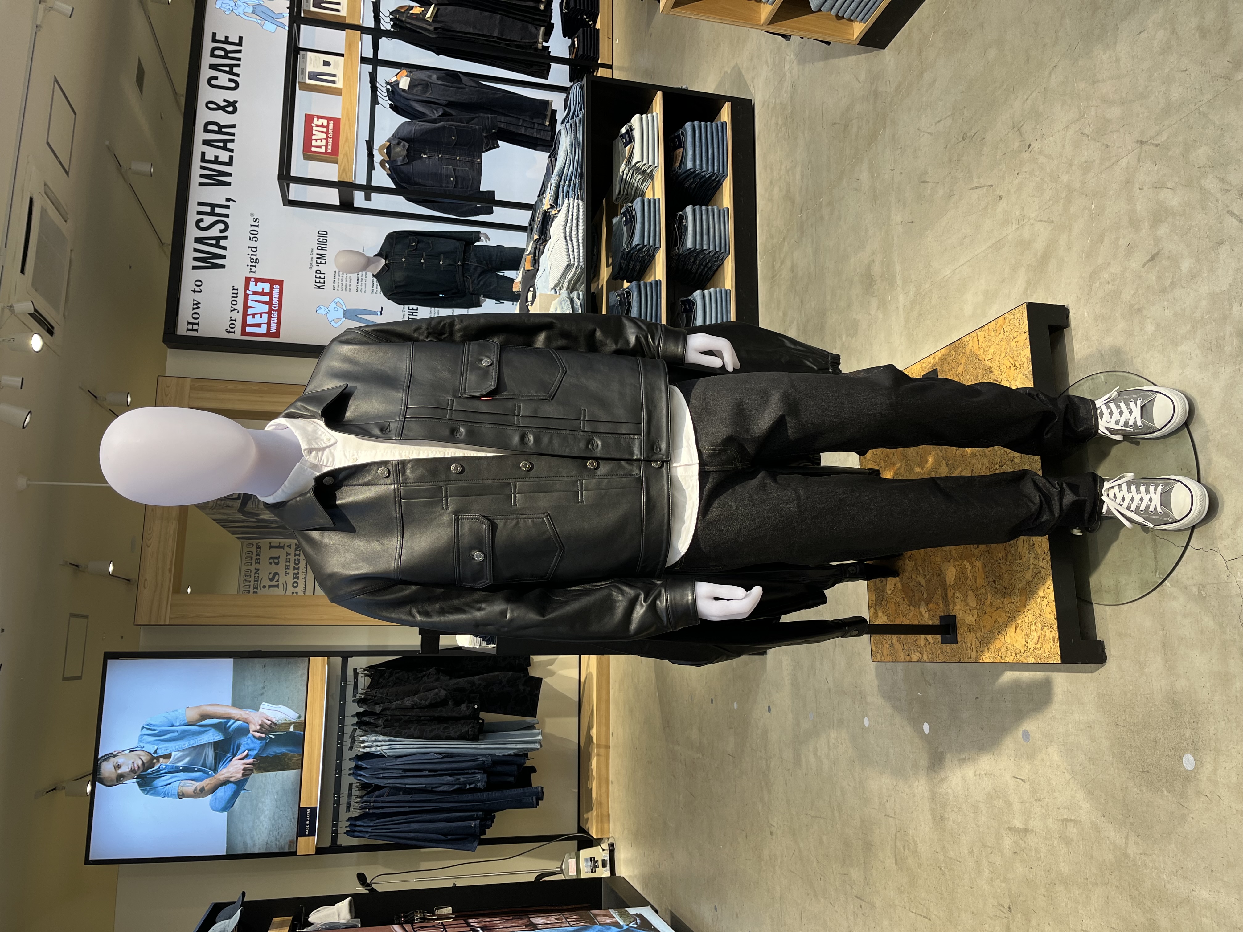 ブラック羊皮ジャケット BLACK羊革JACKET入荷！ | ららぽーと湘南平塚