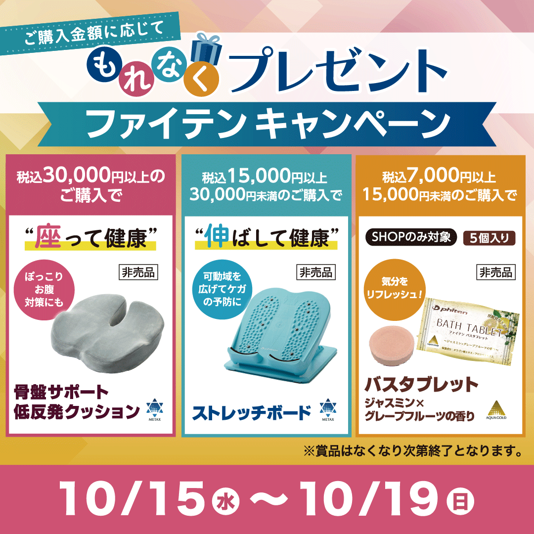 ファイテン骨盤サポート低反発クッション 座るだけで自然と