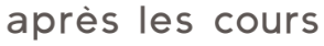 apres les cours