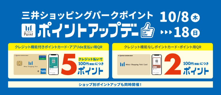 ポイントアップ