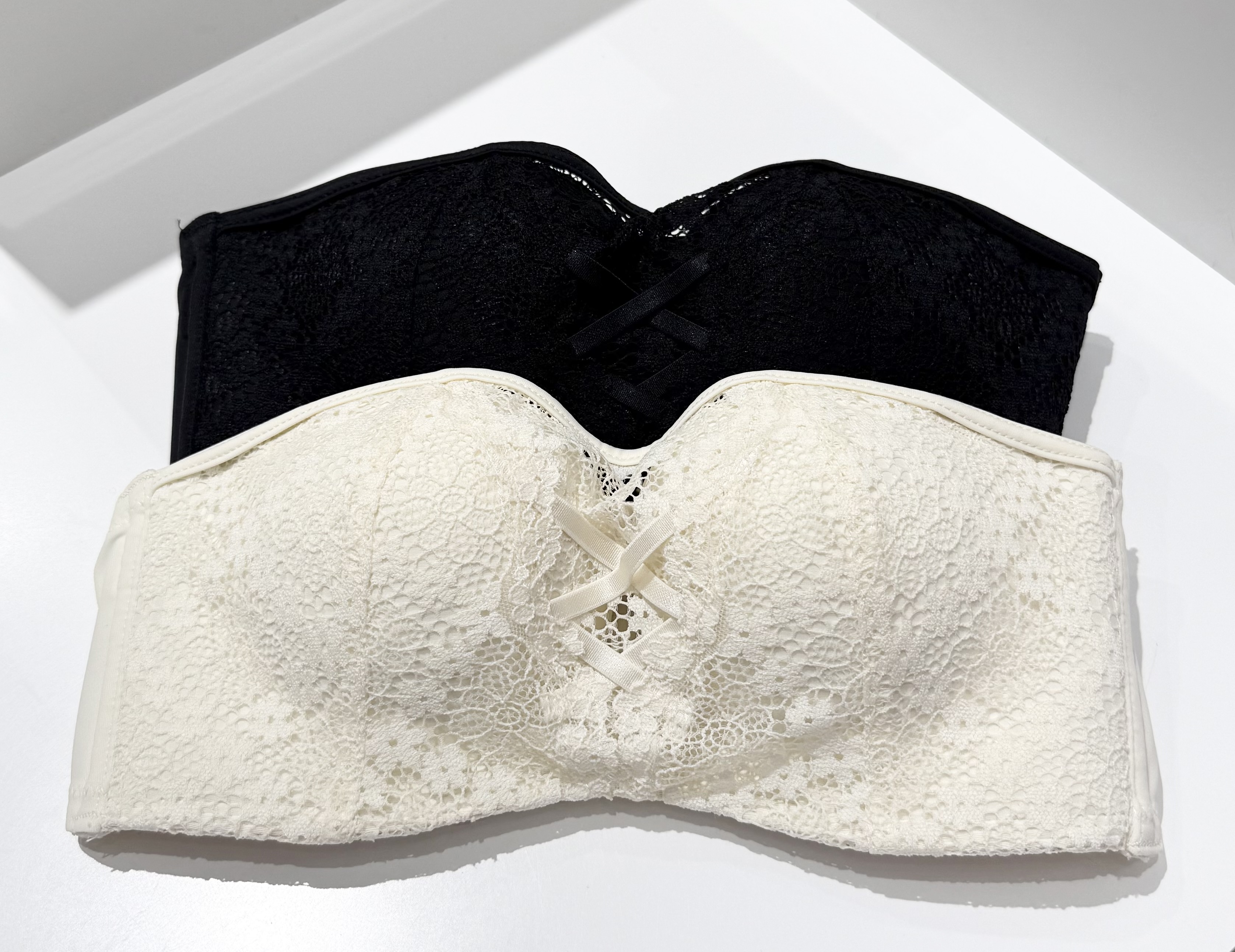 スクエアレース ストラップレスブラ | ららぽーと沼津