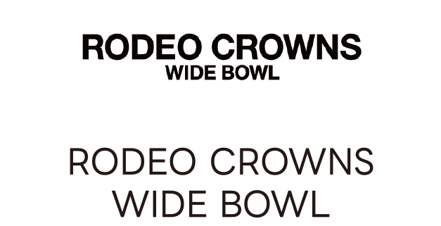 RODEO CROWNS WIDE BOWL
