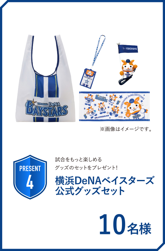 横浜DeNAベイスターズ公式グッズセット 10名様