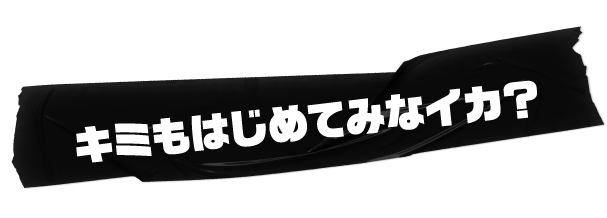 キミもはじめてみなイカ？