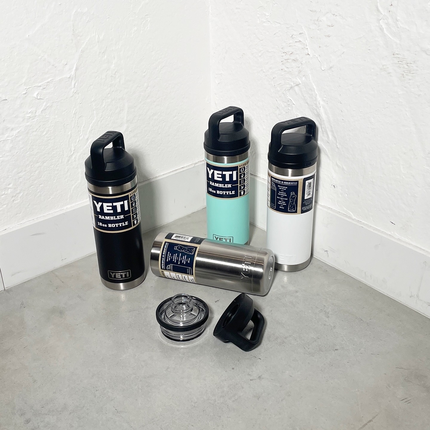 ★新品未使用★ イエティ　ランブラー　18oz ①YETI イエティ ランブラーボトル18oz 海外限定カラー 新品未