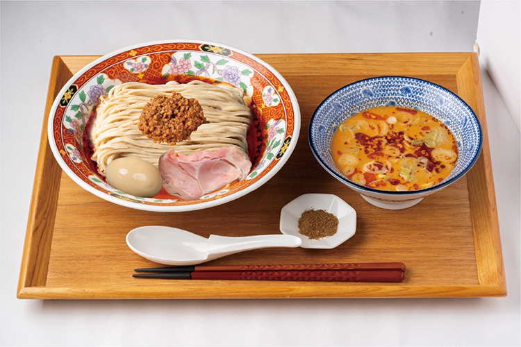 坦々つけ麺全部のせ