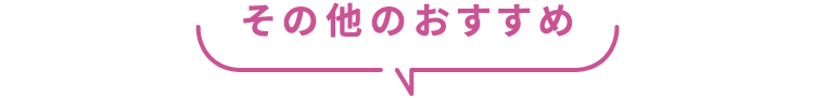 その他のおすすめ