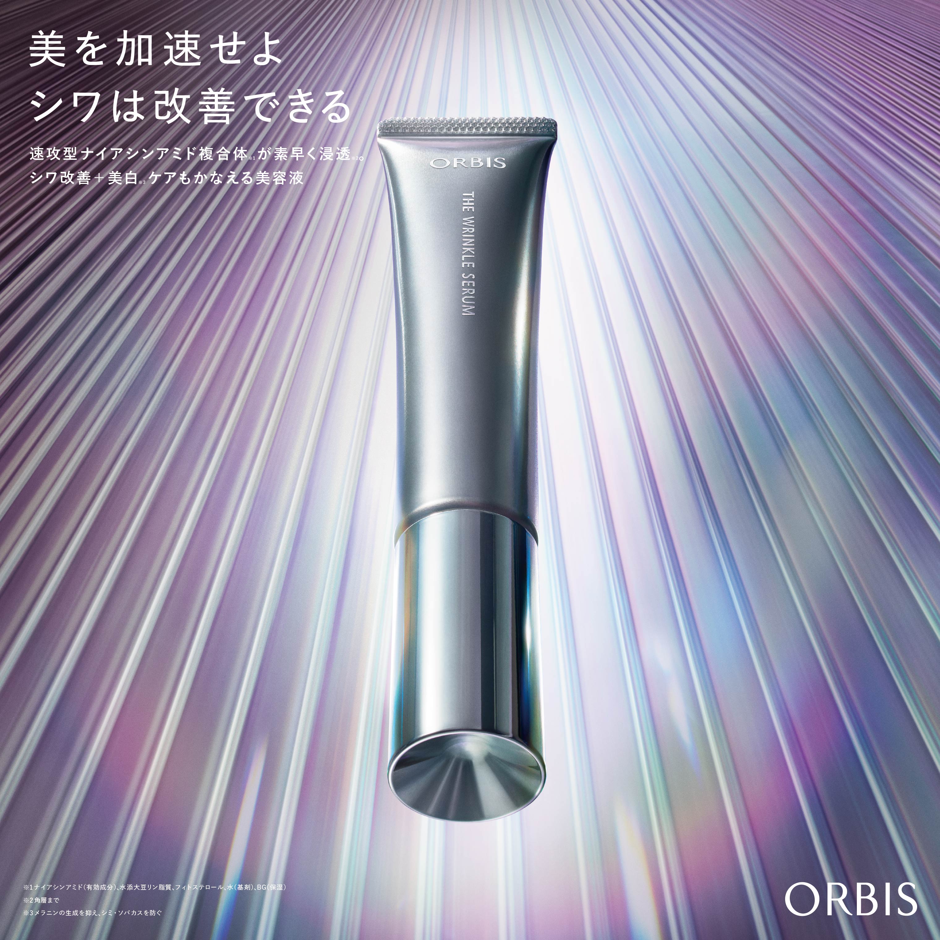 New wrinkle-fighting and whitening* serum * Suppresses