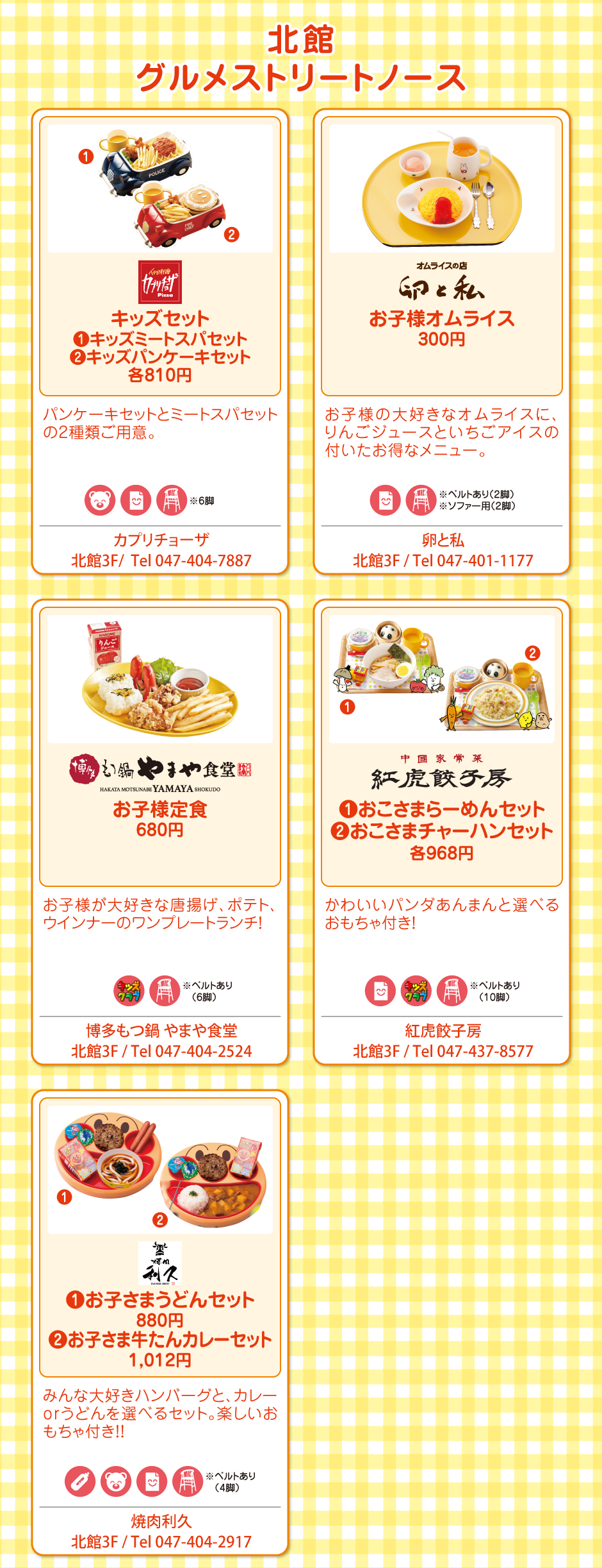 北館　グルメストリートノース