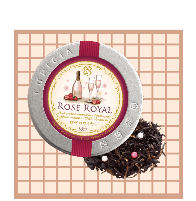 ロゼ ロワイヤル 50g イラストラベル缶入