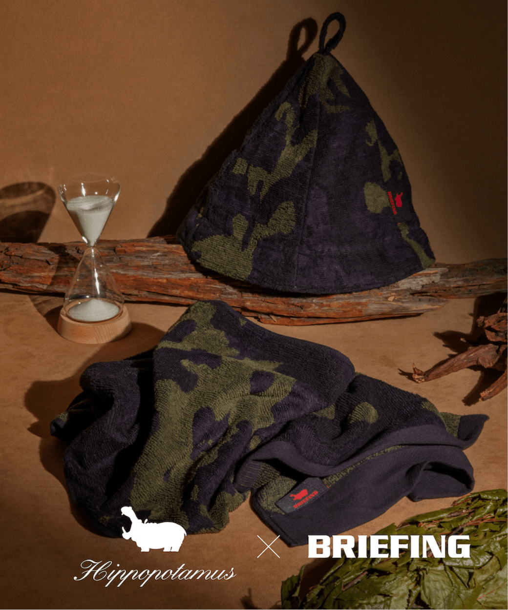 サウナハット＆サウナフェイスタオル