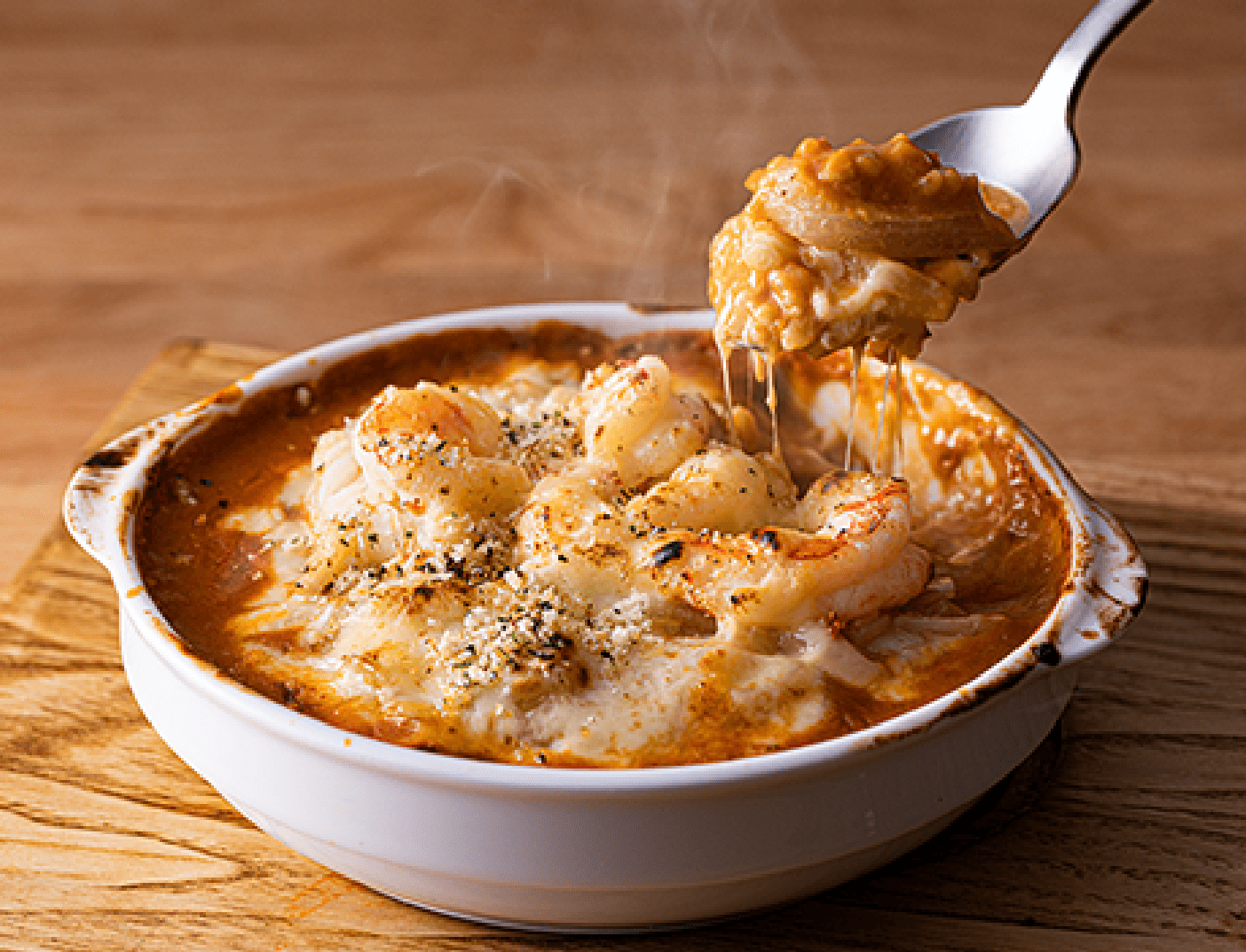 オマール海老のビスクのクリームドリア