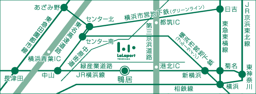 JR横浜線「鴨居」駅より徒歩7分 図1