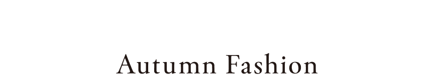 Autumn Fashion