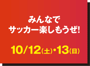 みんなでサッカー楽しもうぜ！