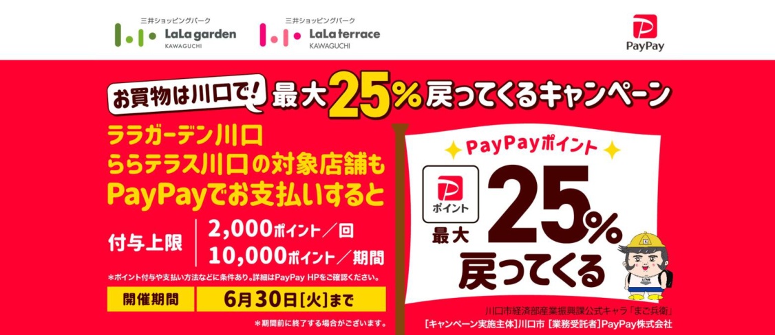川口市PayPay活動