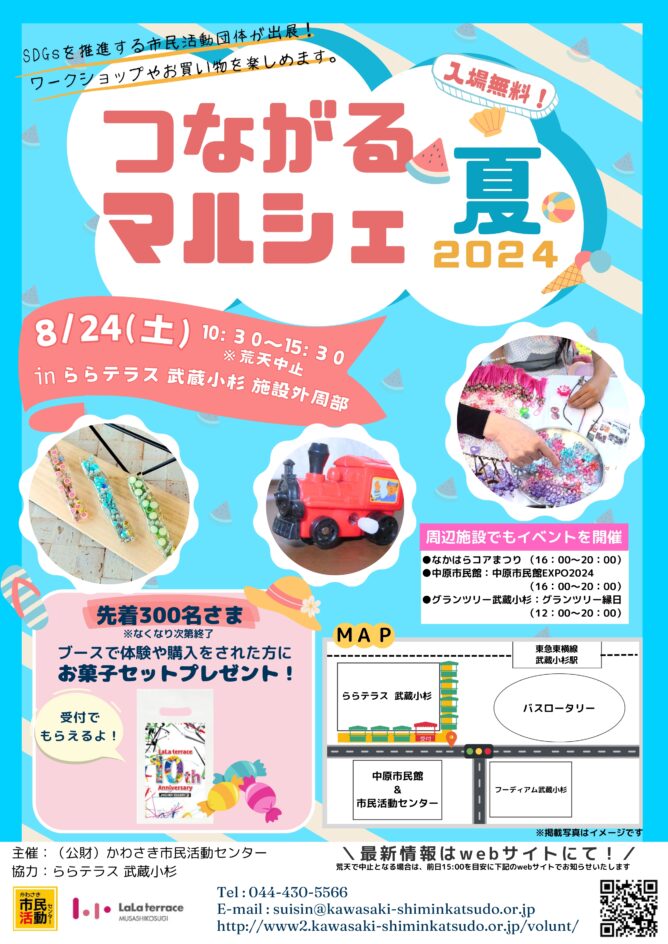 つながるマルシェ2024夏のイメージ