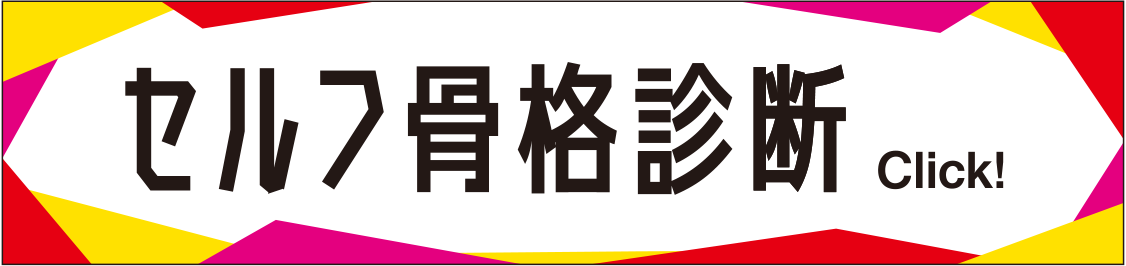 セルフ骨格診断