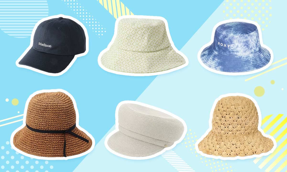 日焼け対策やコーデの仕上げに！<br>夏スタイルに似合う帽子30選