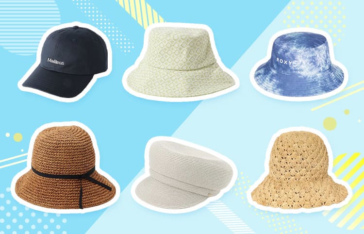 日焼け対策やコーデの仕上げに！ 夏スタイルに似合う帽子30選