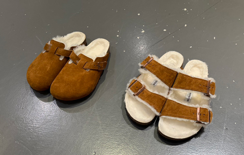 BIRKENSTOCKの冬でも履けるサンダル