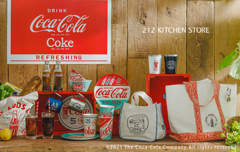コカ コーラ とのコラボレーションアイテム 212 Kitchen Storeのショップニュース Mall