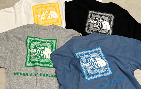 THE NORTH FACE ニット素材の半袖Tシャツ