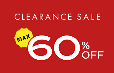 ＼CLEARANCE SALE開催中 MAX60%OFF／