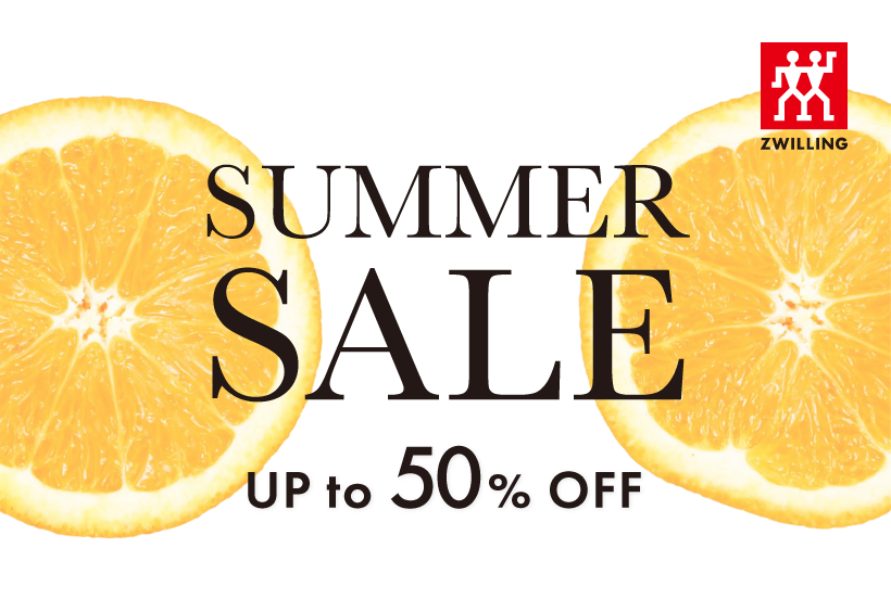 ZWILLING  SUMMER  SALE！