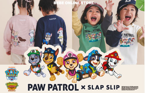 PAW PATROL(パウ・パトロール)×SLAP SLIPとのコラボ