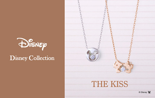 ディズニー ミッキー ミニー シルバー ネックレス The Kissのショップニュース Mall