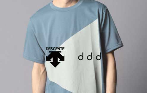 【DESCENTE ddd/デサント ディーディーディー】Tシャツ