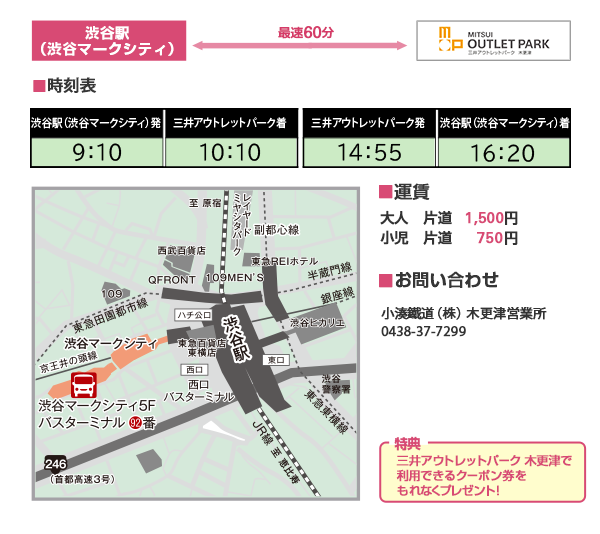 渋谷駅 高速バス情報