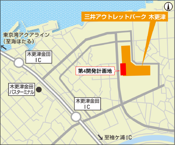 三井アウトレットパーク木更津 第4開発計画地