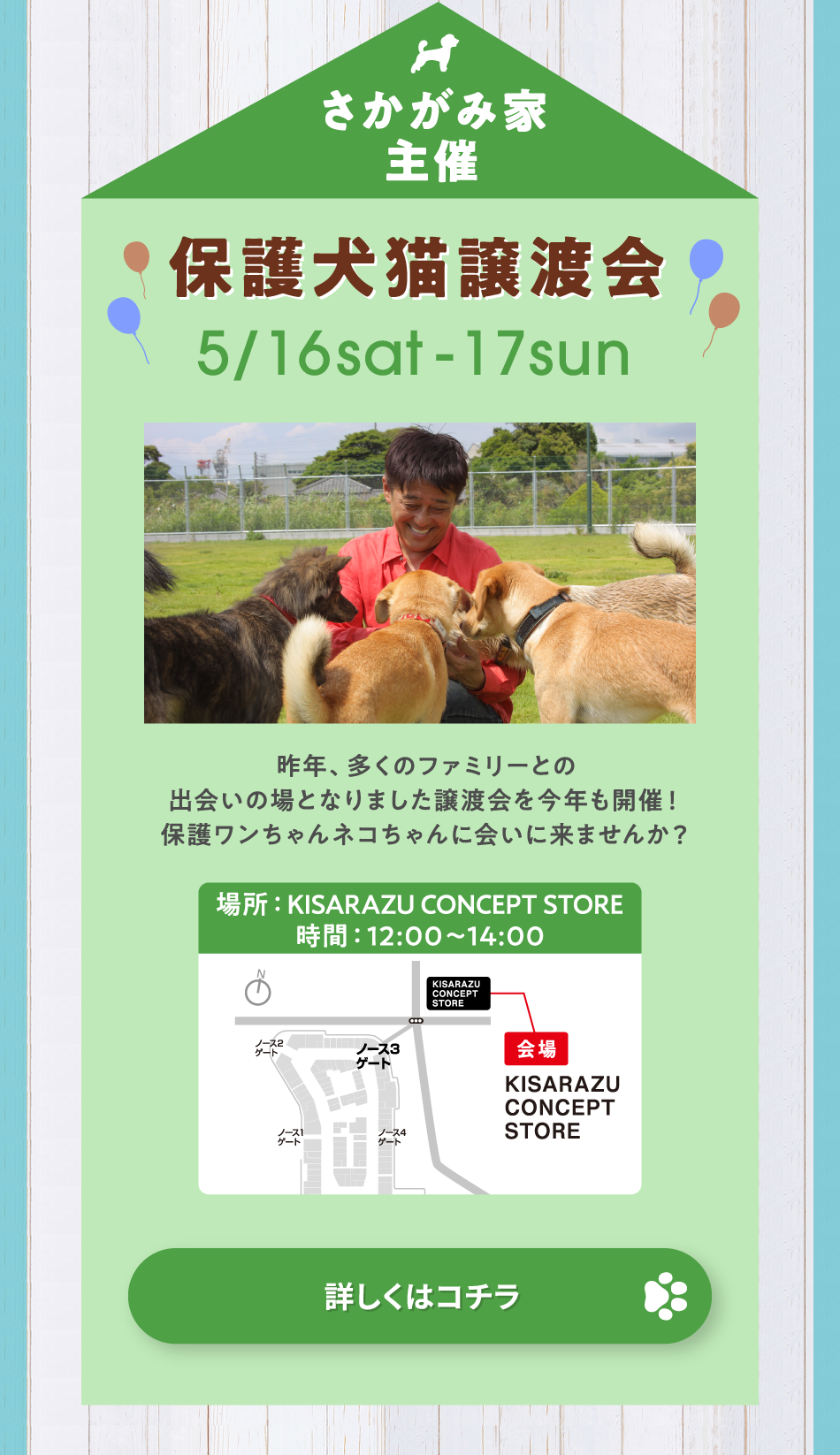 木更津美好時光 4月25日（週六）至5月17日（週日）