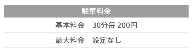 駐車料金