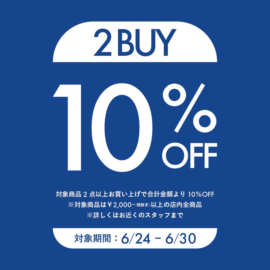 2BUY10%OFF