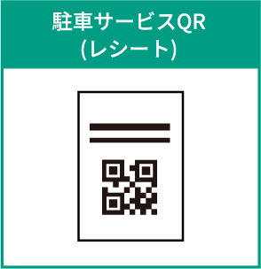 駐車サービスQR（レシート）