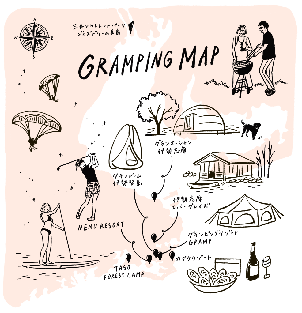 GRAMPING MAP