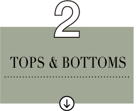 2 TOPS & BOTTOMS