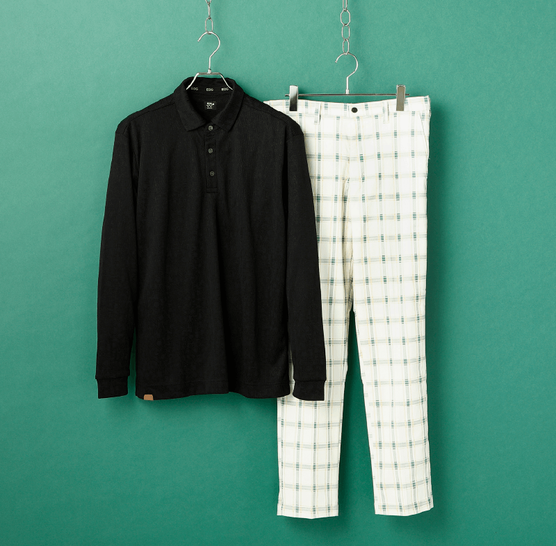 〈EDWIN〉ジャガードポロ