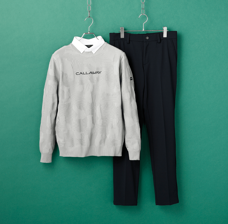 〈Callway〉クルーネックニット