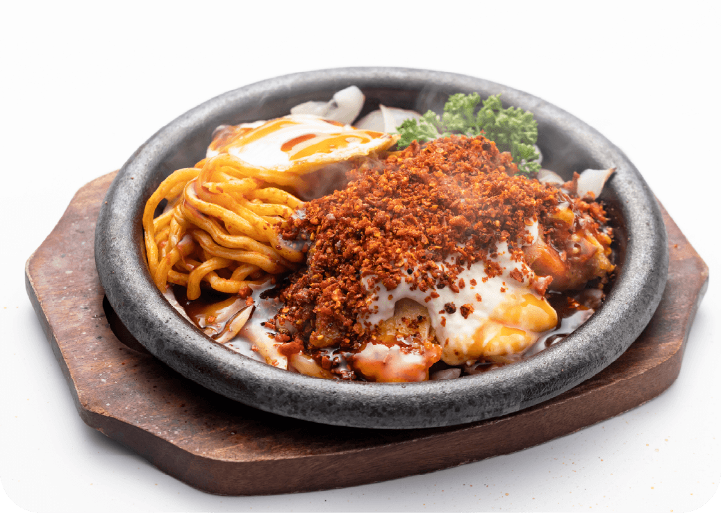 치킨 남만 우마 매운 토핑