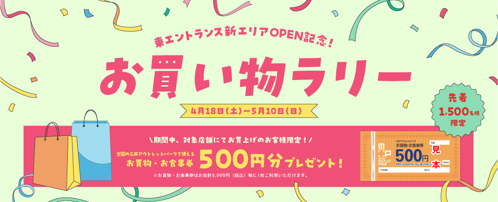 お買い物ラリー