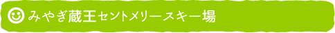 みやぎ蔵王セントメリースキー場