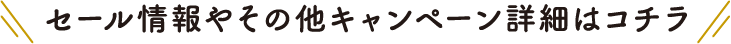 その他のキャンペーン情報はコチラ