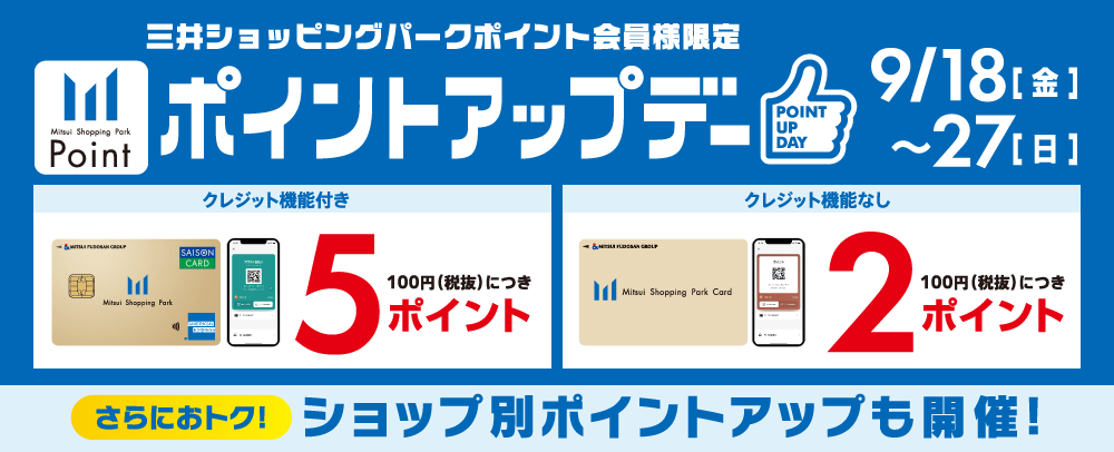 ポイントアップデー