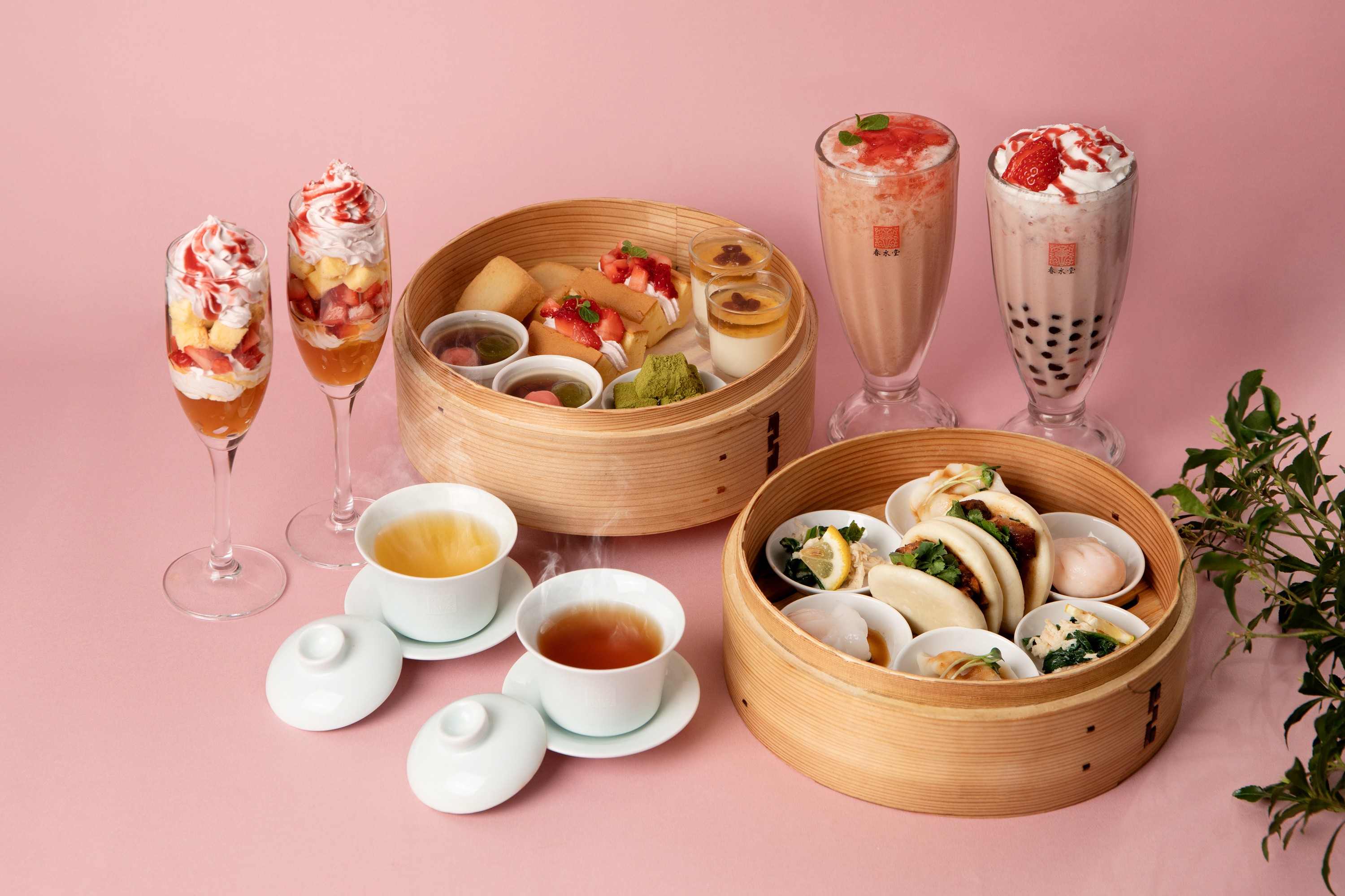 『あまおう苺アフタヌーンティー』