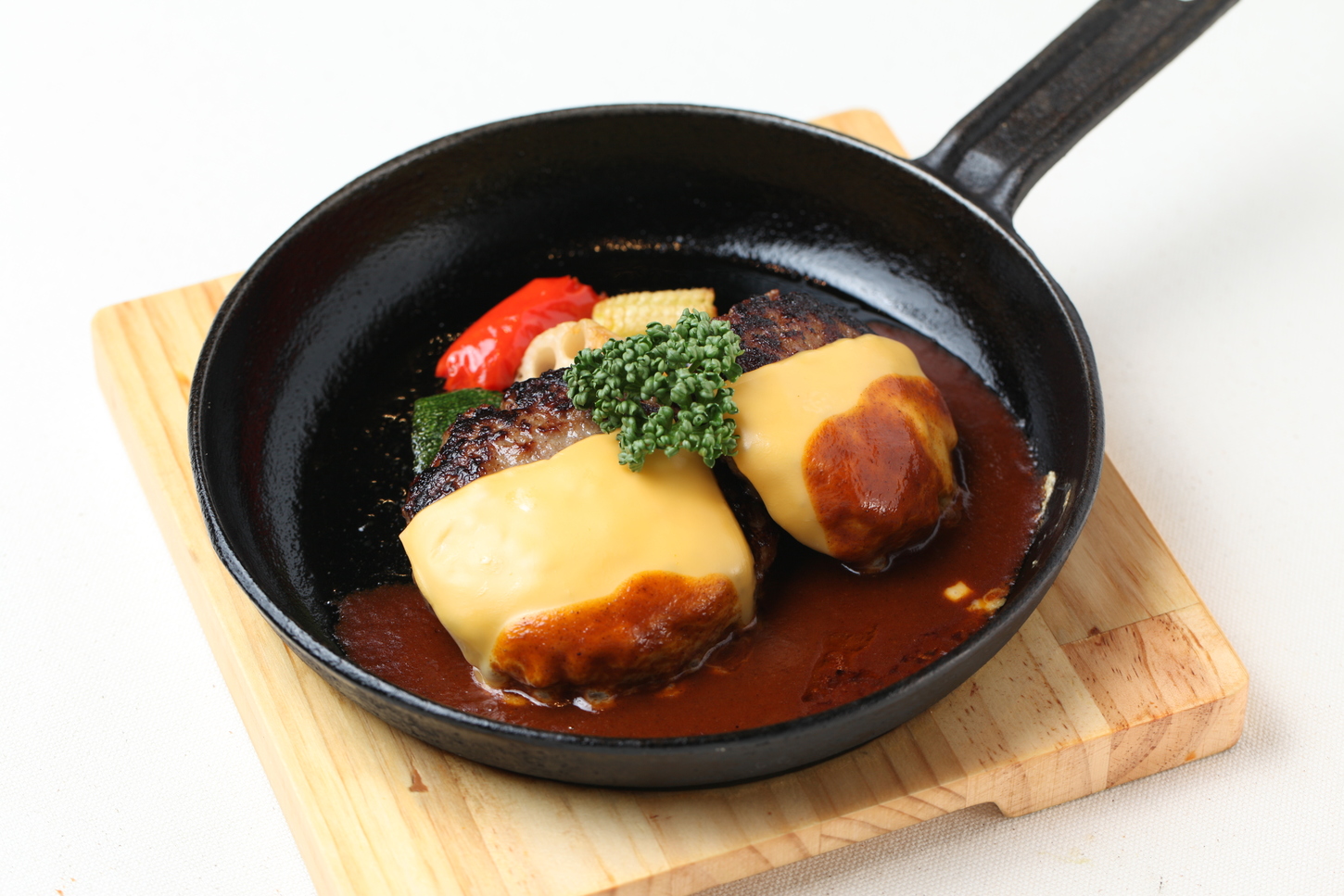 W치즈 햄버거 부가세 포함 ￥1408