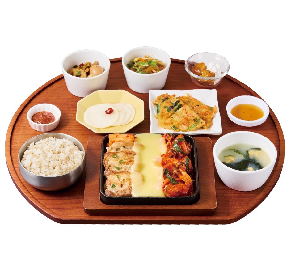 サムギョプサル&チーズダッカルビセット